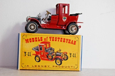 MATCHBOX MODELS OF YESTERYEAR Y-11 - 1912 PACKARD LANDAULET - SCARCE ISSUE - Image 1 of 4