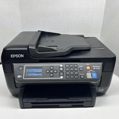 EPSON Workforce WF-2750 All In One Printer Scanner Fax Machine Copier - Image 1 of 4