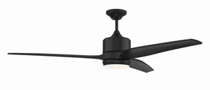 Flat Black 60"Ceiling Fan from the Mobi Indoor Outdoor Collection - Picture 1 of 1