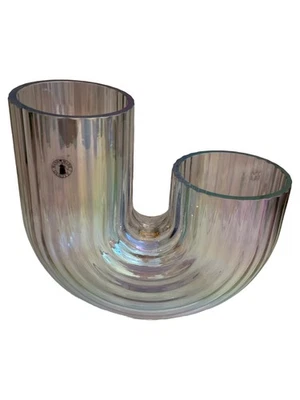 IKEA Bordskiva Vaso Vetro Trasparente Moderno 19cm - Immagine 1 di 3