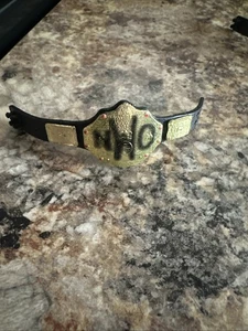 WWE Brillante Peso Pesado Cinturón Accesorio Mattel Figura Prop 1/12 nWo - Imagen 1 de 4