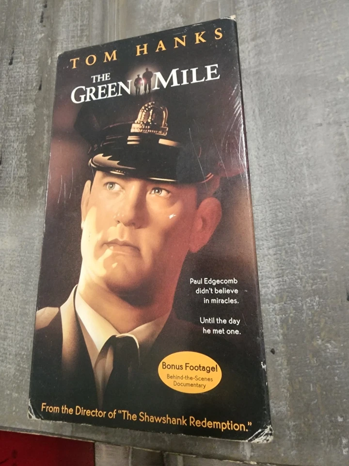 THE GREEN MILE (VHS 1999 2 Tape Set) W/WARNER BROS L@@K Foto 1 de 4