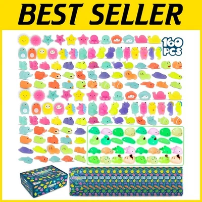 Favores de fiesta para niños - Paquete de 160 Squishies con brillo en la oscuridad Foto 1 de 4