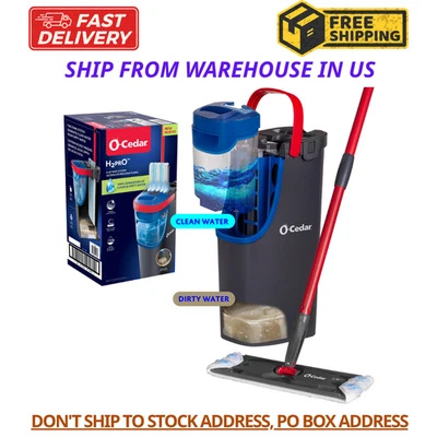 O-Cedar H2prO Microfiber Flat Mop System - New Fast Shipping - Image 1 of 4