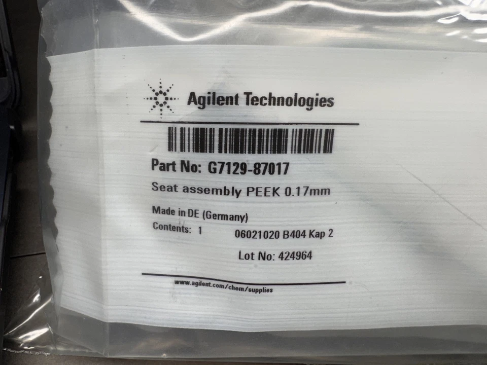Agilent Autosampler Needle Seat ASSY 0.17mm G7129-87017