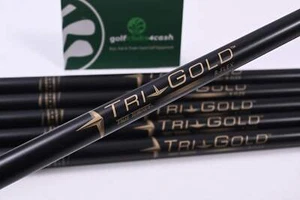 True Temper Tri Gold Iron Shafts / Regular Flex / Set of 6 / .370" Tip - Picture 1 of 5