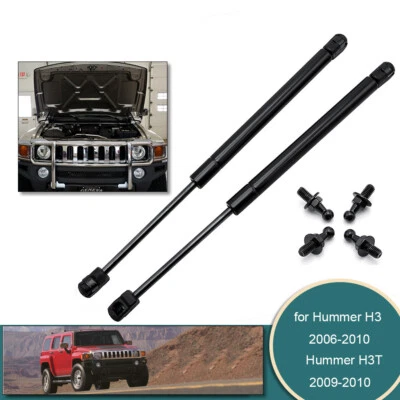 For 2006-2010 Hummer H3 Gas Struts Bonnet Gas Spring Damper - Image 1 of 4