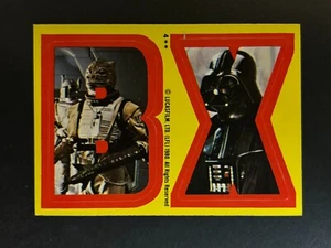 1980 O Pee Chee Star Wars Series Empire Strikes Back Sticker Series 1 #4 - Picture 1 of 2