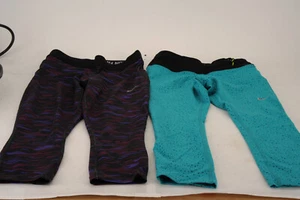 Two Nike Dri-fit Womens XS Leggings 20" Inseam - Picture 1 of 6