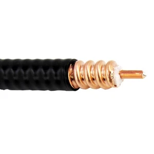 50' FSJ4RK-50B 1/2 inch Corrugated Copper Superflexible Foam Coaxial Cable - Picture 1 of 1