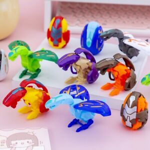 3 Teile Puzzle Spielzeug Verwandeln Ei Kunststoff Lustiges Ei Dinosaurier Ei Spielzeug Kinder