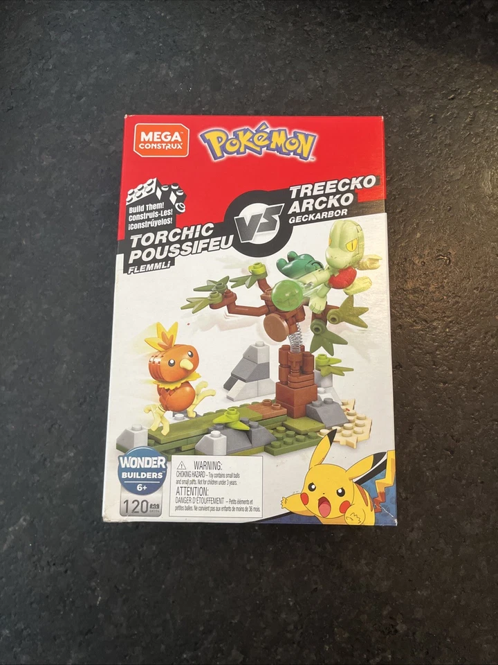 Mega Construx Pokemon Torchic Vs. Treecko NUEVO En Caja Sellada ENVÍO RÁPIDO Foto 1 de 4