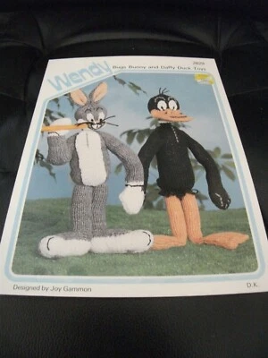Wendy Bugs Bunny & Daffy Duck Toy Knitting Pattern - Image 1 of 2