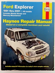 Manual de reparación automotriz Ford Explorer 1991-2001 Haynes - Imagen 1 de 14