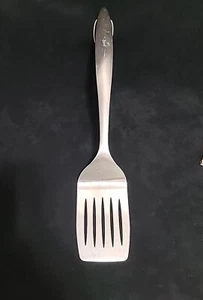 WEBER BBQ Grills 18" Slotted Spatula Stainless Steel Rubber Grip Handle Big Flip - Picture 1 of 7