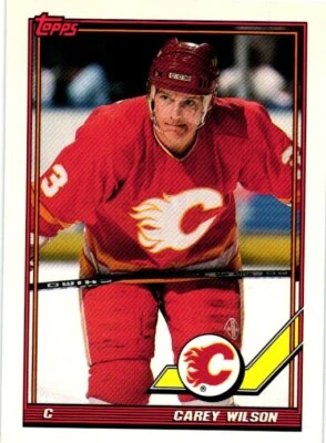 1991-92 Topps #85 Carey Wilson - Image 1 of 2