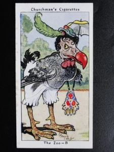 No.40 THE ZOO-B, THE DODO - HOWLERS - W.A.& A.C.Churchman 1937 - Picture 1 of 1
