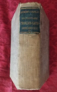 Dictionnaire Français - Latin par L. Quicherat et Chatelain 39 ème édition, 1909 - Picture 1 of 20