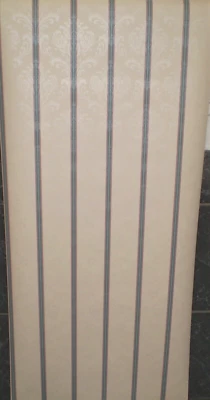 Damasco metálico bronzeado claro vintage com listras verdes e cranberry por York SP7319 - Imagem 1 de 4