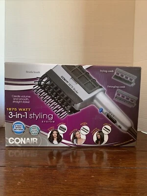 Secador de pelo CONAIR 3 en 1 Styler 1875 vatios 3 accesorios 2 calor/velocidad Foto 1 de 2