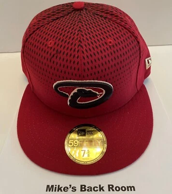 MLB ARIZONA DIAMONDBACKS 2017 NEW ERA 59/50 HAT AUTHENTIC FITTED 7-5/8 *NEW* - Image 1 of 4