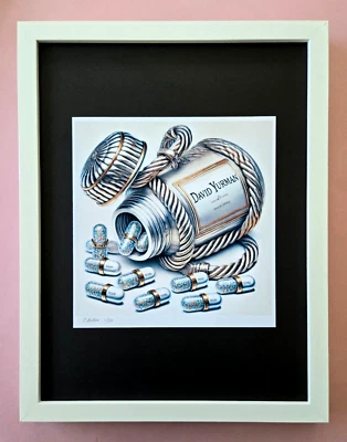 CHIARA BELLINI + DAVID YURMAN COMFORT PILLS Hand Signed Authentic ✅ COA - Bild 1 von 3