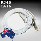 Black White Flat Network Cable Rj45 Lan Ethernet Cat6 10M 15M 20M 25M 30M Esixw