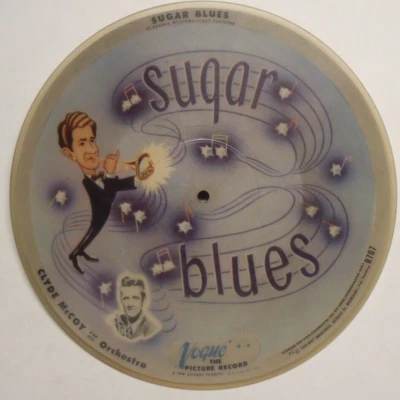 Clyde McCoy - Sugar Blues - 1946 Vogue Picture Disc 78 - Image 1 of 2