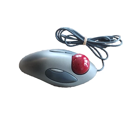 Logitech Trackman Marble Trackball – Wired USB Ergonomic Mouse - Image 1 of 4