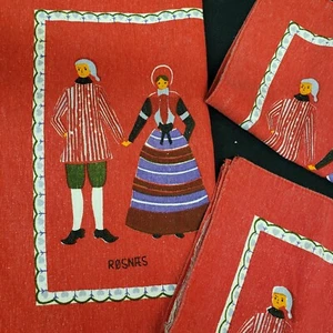 "Juego de servilletas de algodón de colección diseño de Ellington Dinamarca de 3 14"" x 12" - Imagen 1 de 13