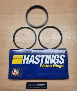 FORD PINTO SOHC PISTON RING SET X4 STD BORE SIZE TOP QUAL MADE IN USA HASTINGS - Picture 1 of 2