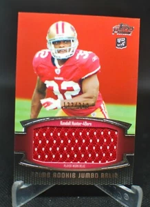 2011 Topps Prime Rookie Jumbo Relics #PRJKH Kendall Hunter #122 of 318 - Picture 1 of 2