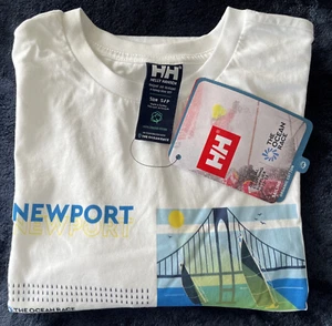 Helly Hansen The Ocean Race Stop Over Tee Newport RI Size SM New With Tags Sail - Picture 1 of 12