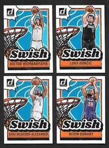 2024-25 PANINI DONRUSS BASKETBALL SWISH INSERT - SET BUILDER - YOU PICK! - Picture 1 of 11