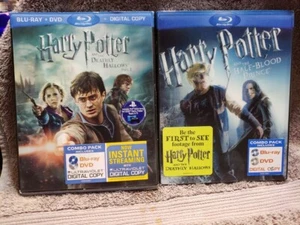(GET4) BLU-RAY Harry Potter and the Deathly Hallows: Part II / Half-Blood Prince - Imagen 1 de 9