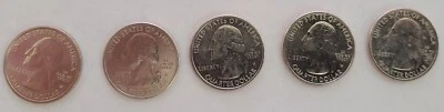 2019 W Complete 5 Quarter Set - Very Hard To Find Now - West Point Mint - Image 1 of 2
