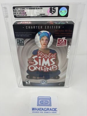 The Sims Online CHARTER EDITION PC Game W/Collector items 💎 Graded VGA 85 - Image 1 of 4