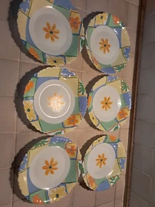 Lot De 6 ASSIETTES EN ARCOPAL - Picture 1 of 6
