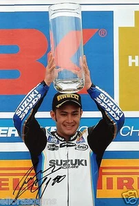 World Superbikes Leon Haslam Hand Signed Photo 12x8" AA - Picture 1 of 1