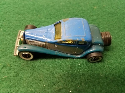 Bugatti Malasia vintage Hot Wheels azul verde plata Foto 1 de 4