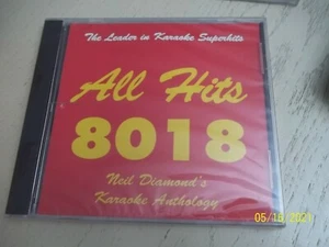 CD DE KARAOKE SELLADO EL LÍDER EN KARAOKE SUPERHITS TODOS LOS ÉXITOS 8018 NEIL DIAMONDS - Imagen 1 de 2