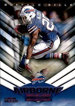 2017 Panini Rookies & Stars #17 LeSean McCoy Airborne NM - Image 1 of 2