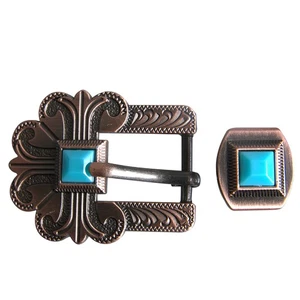 3/4 Hilason Western Style Belt Buckle for Saddle Tack Headstall Concho - Picture 1 of 1