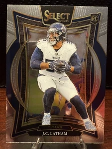 J.C. Latham Rookie Card-2024 Panini Select #11 Tennessee Titans Alabama NFL RC - Picture 1 of 2