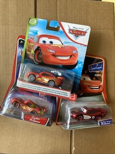 DISNEY CARS DIECAST Lightning Bundle - Cactus, RS-Damaged Box See Description - Imagen 1 de 7