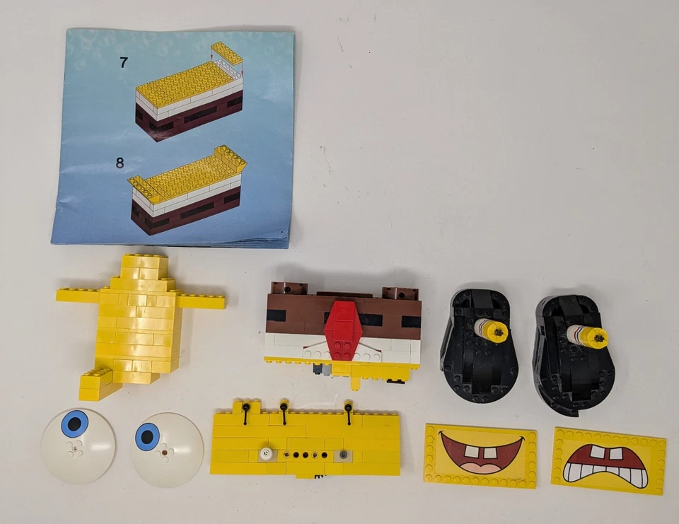 LEGO SpongeBob SquarePants: Build-A-Bob (3826) - Incomplete - Image 1 of 1