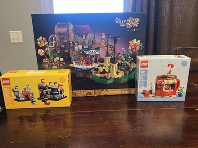 LEGO 21360 Ideas Willy Wonka & the Chocolate Factory 9 Minifiguras Nueva Caja Sellada Foto 1 de 4