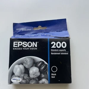 Epson 200 einzelne Tintenpatronen - Schwarz - Original-Zubehör-Hersteller Original EXP 09/2022 - Bild 1 von 6