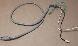 GE JVM1631BK01 Microwave Oven POWER CORD WB18X10281 - Picture 1 of 3