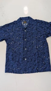 Needles Cabana Shirt MR252 Navy Floral Lace NWT Small Made in Japan Nepenthes - Picture 1 of 10